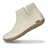 Glerups Glerups Boot met leren zool (diverse maten) Wit Pantoffel Glerups Glerups Boot met leren zool (diverse maten) Wit Pantoffel