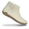 Glerups Glerups Boot met leren zool (diverse maten) Wit Pantoffel Glerups Glerups Boot met leren zool (diverse maten) Wit Pantoffel