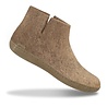 Glerups Glerups Boot Slipper Sand with leather sole (various sizes) Glerups Glerups Boot Slipper Sand with leather sole (various sizes)