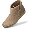 Glerups Glerups Boot met leren zool (diverse maten) Sand Pantoffel Glerups Glerups Boot met leren zool (diverse maten) Sand Pantoffel