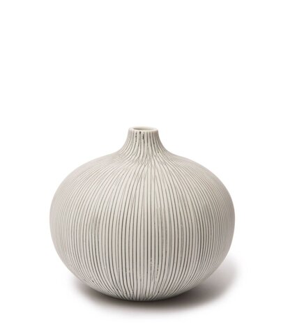 LINDFORM LINDFORM vase Bari Grey H10cm Large LINDFORM LINDFORM vase Bari Grey H10cm Large