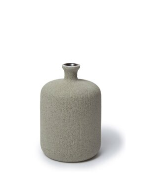 LINDFORM LINDFORM vase Bottle Sand Grey H11cm Medium LINDFORM LINDFORM vase Bottle Sand Grey H11cm Medium