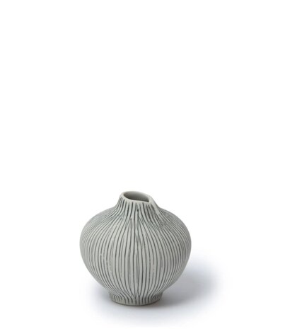 LINDFORM LINDFORM vase Line Grey H5.6cm Small LINDFORM LINDFORM vase Line Grey H5.6cm Small