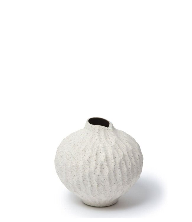 LINDFORM LINDFORM vase Line Sand White H7cm Medium