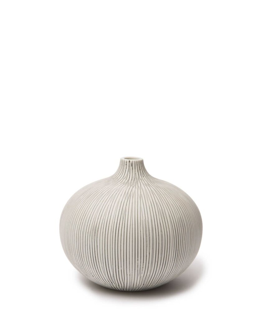 LINDFORM LINDFORM vaas Bari Grey H7.5cm Medium LINDFORM LINDFORM vaas Bari Grey H7.5cm Medium