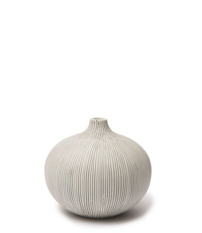 LINDFORM LINDFORM vaas Bari Grey H7.5cm Medium LINDFORM LINDFORM vaas Bari Grey H7.5cm Medium