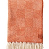 Klippan Klippan Gooseye wollen plaid 130x200 van 25% gerecycled Wol Orange Klippan Klippan Gooseye wollen plaid 130x200 van 25% gerecycled Wol Orange
