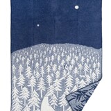 Klippan Klippan House in the Forest 130x180cm wool plaid 100% lambswool Blue Klippan Klippan House in the Forest 130x180cm wool plaid 100% lambswool Blue