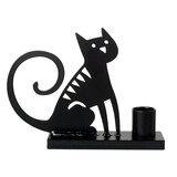 Bengt & Lotta Bengt & Lotta Sitting Cat candlestick H12cm W16cm Bengt & Lotta Bengt & Lotta Sitting Cat candlestick H12cm W16cm