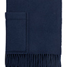 Lapuan Kankurit Lapuan Kankurit Uni wollen omslag sjaal met zakken 60x170 middernacht blauw Lapuan Kankurit Lapuan Kankurit Uni wollen omslag sjaal met zakken 60x170 middernacht blauw