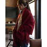 Lapuan Kankurit Lapuan Kankurit Uni woolen wrap scarf with pockets 60x170 Dark red Lapuan Kankurit Lapuan Kankurit Uni woolen wrap scarf with pockets 60x170 Dark red