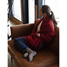Lapuan Kankurit Lapuan Kankurit Uni woolen wrap scarf with pockets 60x170 Dark red Lapuan Kankurit Lapuan Kankurit Uni woolen wrap scarf with pockets 60x170 Dark red