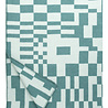 Lapuan Kankurit Lapuan Kankurit Koodi 130x180cm wollen plaid groen mint Lapuan Kankurit Lapuan Kankurit Koodi 130x180cm wollen plaid groen mint