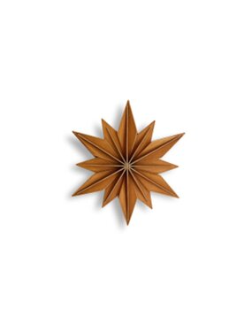 LOVI Lovi Decor Star 15cm Birch wood cinnamon 3D DIY package