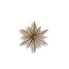 LOVI Lovi Decor Star 15cm Birch wood natural 3D DIY package LOVI Lovi Decor Star 15cm Birch wood natural 3D DIY package