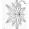 LOVI Lovi Decor Star 15cm Birch wood natural 3D DIY package LOVI Lovi Decor Star 15cm Birch wood natural 3D DIY package