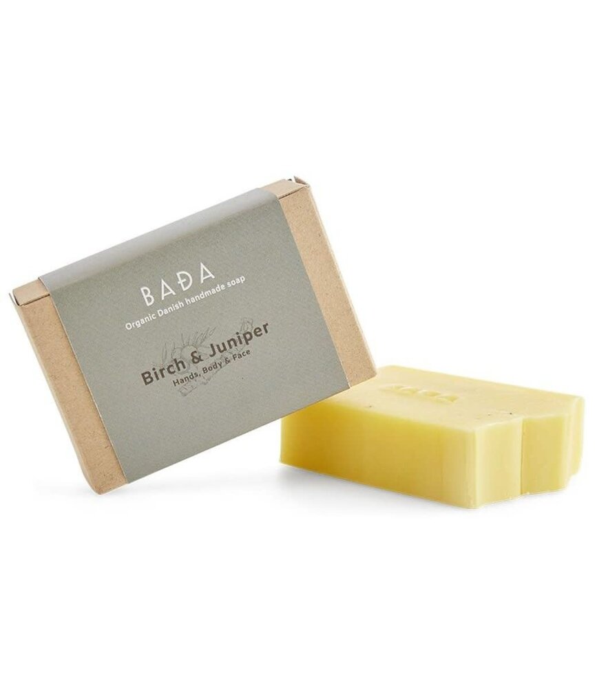 Bada Bada Organic soap Birch and Juniper Berry Organic Danish handmade soap Bada Bada Organic soap Birch and Juniper Berry Organic Danish handmade soap