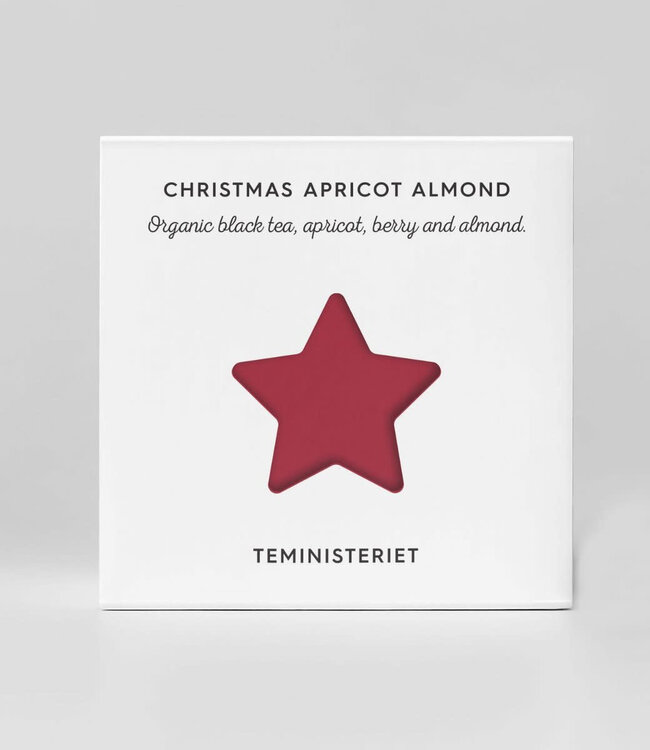 Teministeriet Teministeriet Christmas Apricot Almond Organic tea and herbal blends loose tea