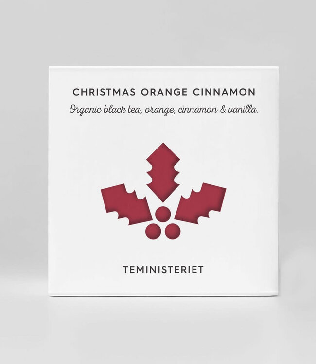 Teministeriet Teministeriet Christmas Orange Cinnamon Organic tea and herbal blends loose tea