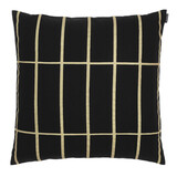 Marimekko Marimekko Tiiliskivi cushion cover 50x50 cm black with gold print Marimekko Marimekko Tiiliskivi cushion cover 50x50 cm black with gold print