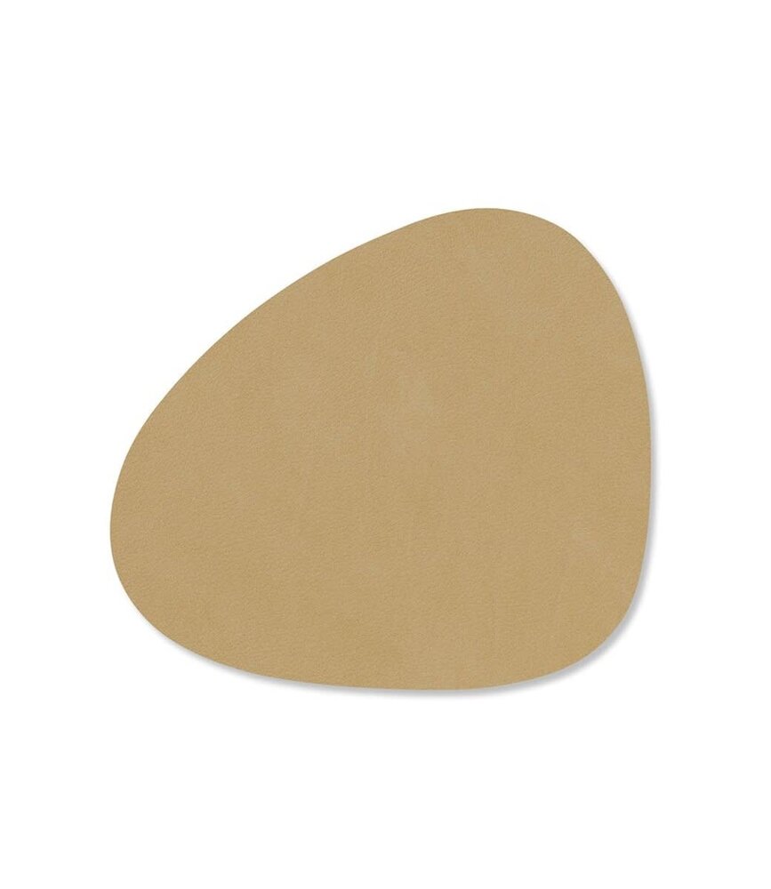 LIND DNA LIND DNA Glass Mat Curve Nupo Recycled Leather Khaki LIND DNA LIND DNA Glass Mat Curve Nupo Recycled Leather Khaki