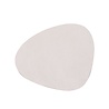 LIND DNA LIND DNA Glass Coaster Curve Nupo Recycled Leather Oyster White LIND DNA LIND DNA Glass Coaster Curve Nupo Recycled Leather Oyster White