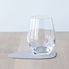 LIND DNA LIND DNA Glass Coaster Curve Nupo Recycled Leather Oyster White LIND DNA LIND DNA Glass Coaster Curve Nupo Recycled Leather Oyster White