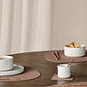 LIND DNA LIND DNA Table Mat Curve L Nupo Recycled Leather Old Rose LIND DNA LIND DNA Table Mat Curve L Nupo Recycled Leather Old Rose