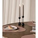 LIND DNA LIND DNA Placemat Curve L Nupo Gerecycled Leer Oud Roze LIND DNA LIND DNA Placemat Curve L Nupo Gerecycled Leer Oud Roze