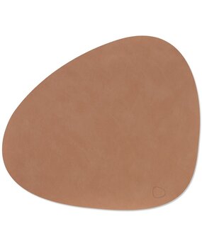 LIND DNA LIND DNA Placemat Curve L Nupo Gerecycled Leer Oud Roze LIND DNA LIND DNA Placemat Curve L Nupo Gerecycled Leer Oud Roze