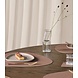 LIND DNA LIND DNA Placemat Curve L Nupo Gerecycled Leer Oud Roze LIND DNA LIND DNA Placemat Curve L Nupo Gerecycled Leer Oud Roze