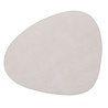 LIND DNA LIND DNA Table Mat Curve L Nupo Recycled Leather Oyster White LIND DNA LIND DNA Table Mat Curve L Nupo Recycled Leather Oyster White