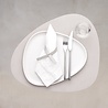 LIND DNA LIND DNA Table Mat Curve L Nupo Recycled Leather Oyster White LIND DNA LIND DNA Table Mat Curve L Nupo Recycled Leather Oyster White