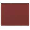LIND DNA LIND DNA Placemat Square L Nupo Gerecycled Leer rood LIND DNA LIND DNA Placemat Square L Nupo Gerecycled Leer rood