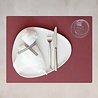 LIND DNA LIND DNA Placemat Square L Nupo Gerecycled Leer rood LIND DNA LIND DNA Placemat Square L Nupo Gerecycled Leer rood