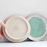 Studio Arhoj Studio Arhoj Moon Plate Pink Pistachio Ø17.5cm Studio Arhoj Studio Arhoj Moon Plate Pink Pistachio Ø17.5cm