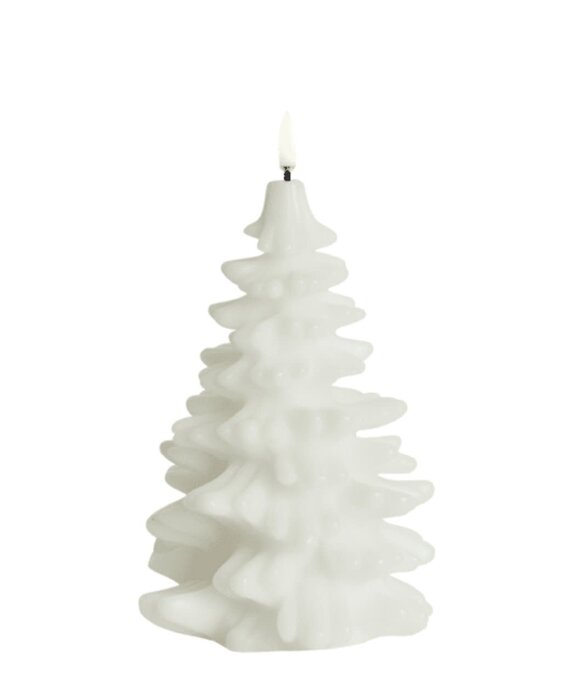 Uyuni Lighting LED Wax Christmas Tree Nordic White (diverse formaten)