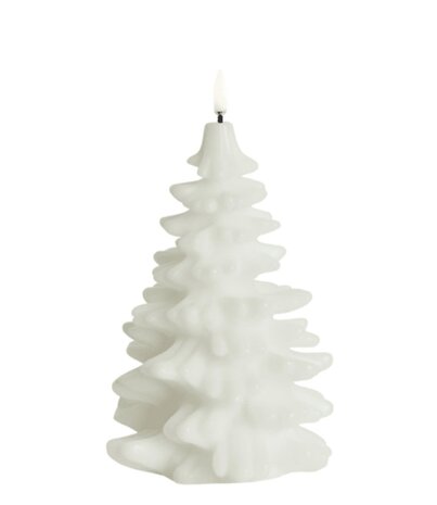 Uyuni Lighting Uyuni Lighting LED Wax Christmas Tree Nordic White (diverse formaten) Uyuni Lighting Uyuni Lighting LED Wax Christmas Tree Nordic White (diverse formaten)