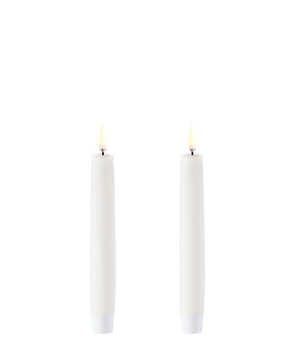 Uyuni Lighting Uyuni Lighting LED candle 2 stuks Ø2,3 x 15cm Nordic White