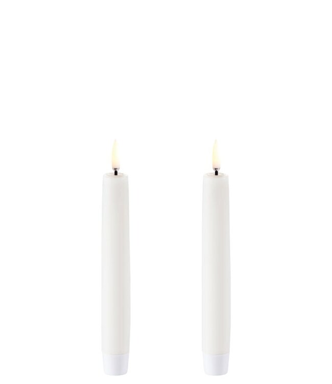 Uyuni Lighting Uyuni Lighting LED candle 2 stuks Ø2,3 x 15cm Nordic White