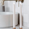 Uyuni Lighting Uyuni Lighting LED Wax dinerkaars 2 stuks Ø2,3 x 25cm nordic White Uyuni Lighting Uyuni Lighting LED Wax dinerkaars 2 stuks Ø2,3 x 25cm nordic White