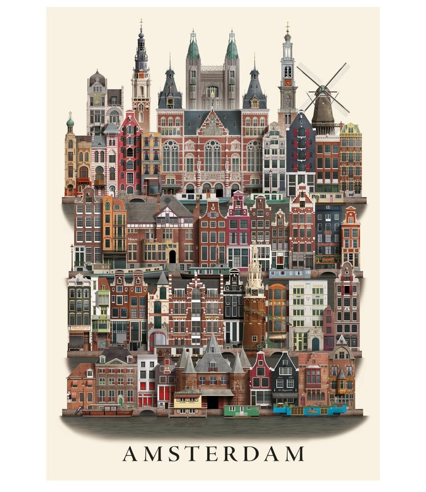 Martin Schwartz Martin Schwartz Amsterdam poster (diverse formaten)
