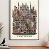 Martin Schwartz Martin Schwartz Amsterdam poster (various sizes) Martin Schwartz Martin Schwartz Amsterdam poster (various sizes)