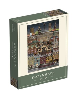 Martin Schwartz Martin Schwartz Kopenhagen Kerst legpuzzel 500 stukjes – 47x33cm Martin Schwartz Martin Schwartz Kopenhagen Kerst legpuzzel 500 stukjes – 47x33cm