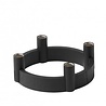 by Brorson by Brorson Circle candlestick black oak by Brorson by Brorson Circle candlestick black oak
