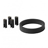 by Brorson by Brorson Circle candlestick black oak by Brorson by Brorson Circle candlestick black oak