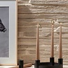 by Brorson by Brorson Circle candlestick black oak by Brorson by Brorson Circle candlestick black oak
