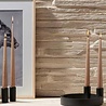 by Brorson by Brorson Circle candlestick black oak by Brorson by Brorson Circle candlestick black oak