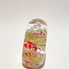 Studio Arhoj Studio Arhoj Crystal blob Flat round red Studio Arhoj Studio Arhoj Crystal blob Flat round red