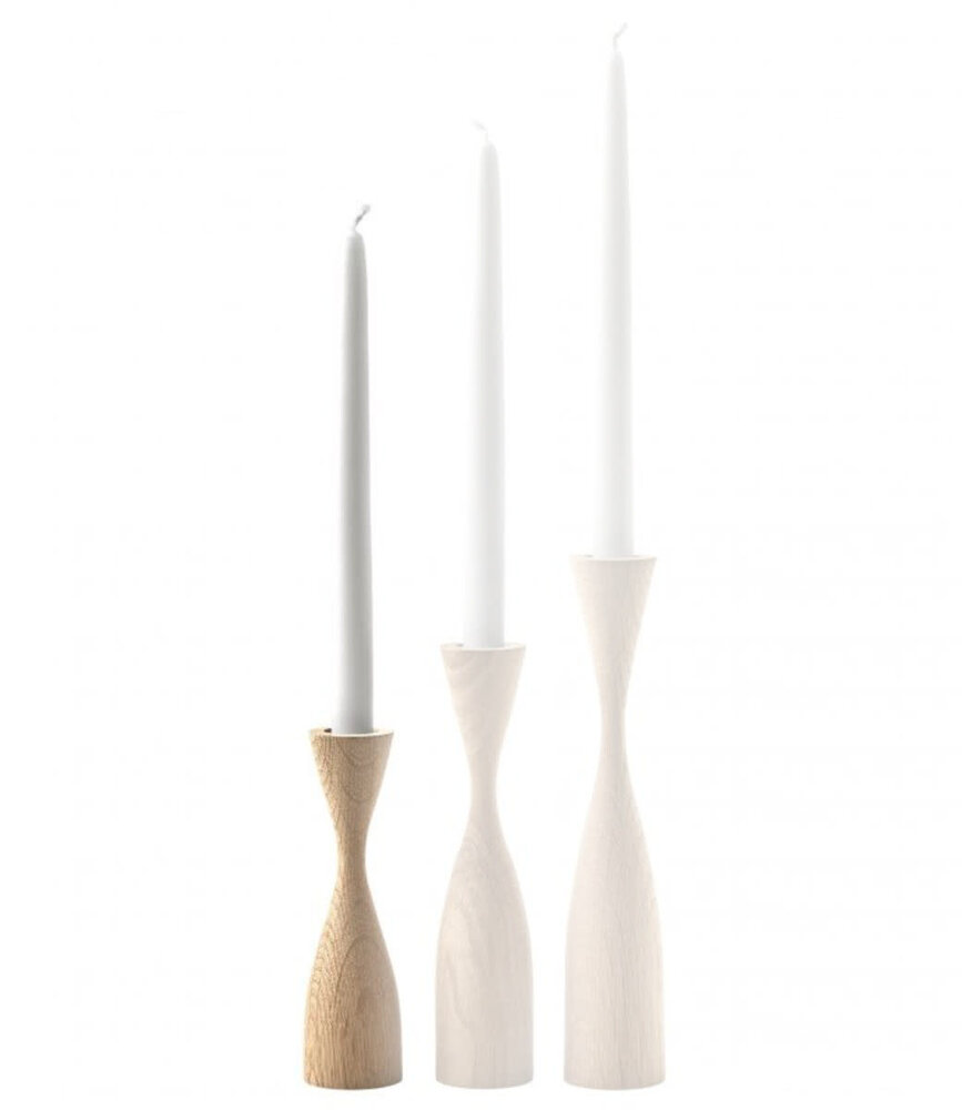 by Brorson by Brorson Shape candlestick natural oak